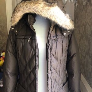 DKNY ankle length coat